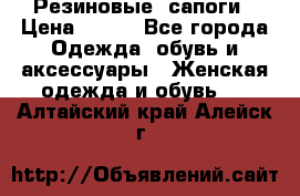 Резиновые  сапоги › Цена ­ 600 - Все города Одежда, обувь и аксессуары » Женская одежда и обувь   . Алтайский край,Алейск г.